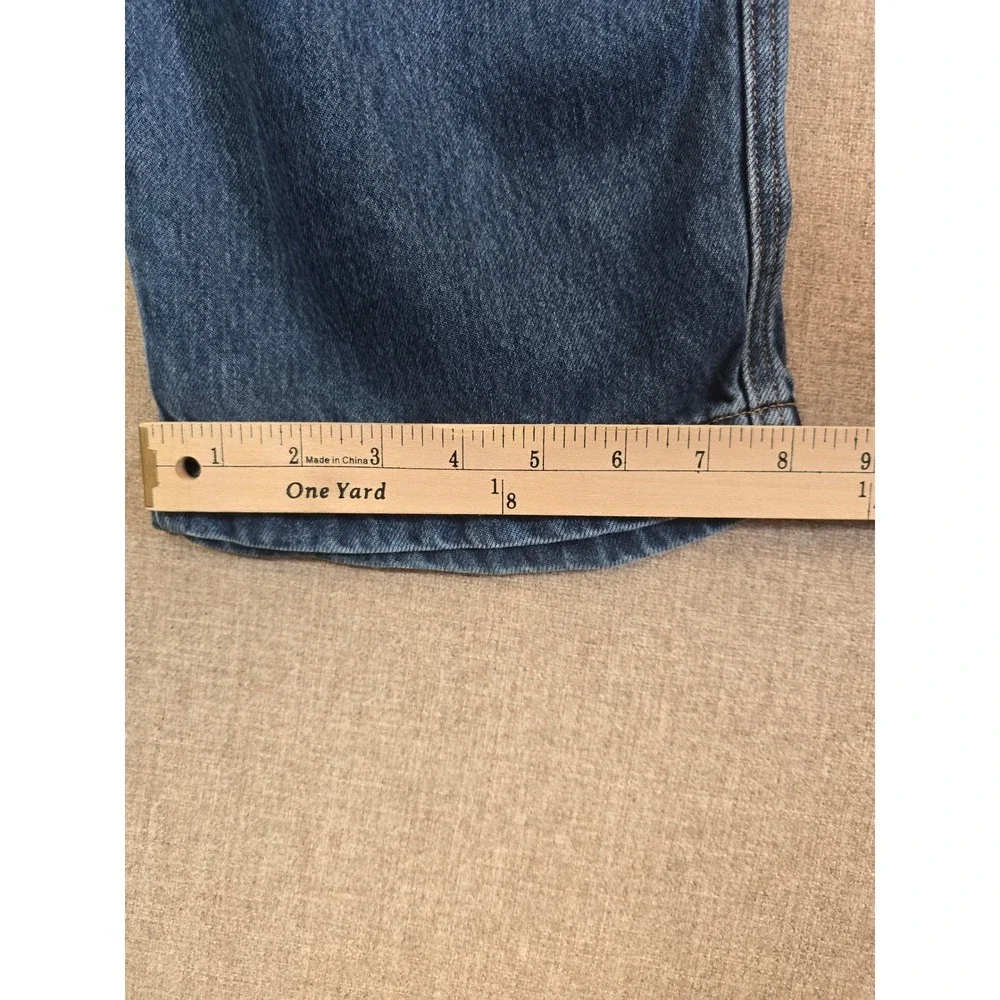 Talbots Summerweight Straight Leg Ankle Jean 14 Franklin Wash 100% Tencel Blue